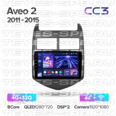 Автомагнитола TEYES для Chevrolet Aveo2 2011-2015, CC3, 4G+32G