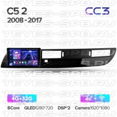 Автомагнитола TEYES для Citroen C5 2 2008-2017, CC3, 4G+32G