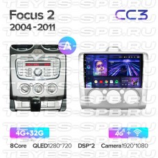 Автомагнитола TEYES для Ford Focus2 2004-2011, CC3, 4G+32G