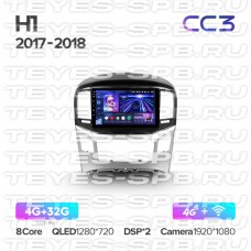 Автомагнитола TEYES для Hyundai H1 2 2017-2018, CC3, 4G+32G