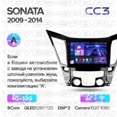 Автомагнитола TEYES для Hyundai Sonata 2009-2014, CC3, 4G+32G