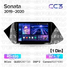 Автомагнитола TEYES для Hyundai Sonata 2019-2020, CC3, 4G+32G