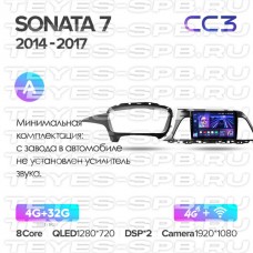 Автомагнитола TEYES для Hyundai Sonata 7 2014-2017, CC3,4G+32G