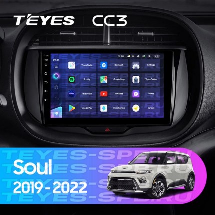 Автомагнитола TEYES для KIA Soul 2019-2021, CC3, 4G+32G