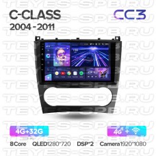 Автомагнитола TEYES для Mercedes-Benz C-Class 2004-2011, CC3, 4G+32G