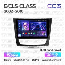 Автомагнитола TEYES для Mercedes-Benz E CLS Class 2002-2010, CC3, 4G+32G