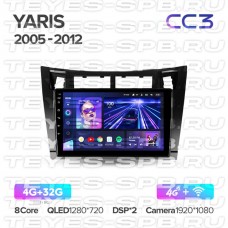 Автомагнитола TEYES для Toyota Yaris 2005-2012, CC3, 4G+32G