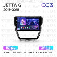 Автомагнитола TEYES для Volkswagen Jetta 6 2011-2018, CC3, 4G+32G