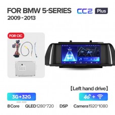 Автомагнитола TEYES для BMW 5-Series 2009-2017, CC2 Plus, 3G+32G