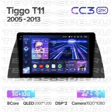 Автомагнитола TEYES для Chery Tiggo T11 2005-2013, CC3 2K, 3G+32G
