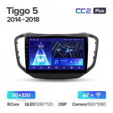 Автомагнитола TEYES для Chery Tiggo5 2014-2018, CC2 Plus, 3G+32G