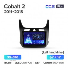 Автомагнитола TEYES для Chevrolet Cobalt2 2011-2018, CC2 Plus, 3G+32G