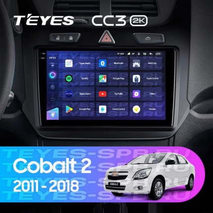 Автомагнитола TEYES для Chevrolet Cobalt2 2011-2018, CC3 2K, 4G+64G