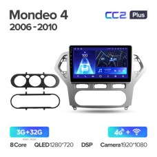 Автомагнитола TEYES для Ford Mondeo 4 2006-2010, CC2 Plus, 3G+32G