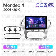Автомагнитола TEYES для Ford Mondeo 4 2006-2010, CC3 2K, 3G+32G