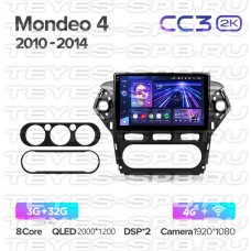 Автомагнитола TEYES для Ford Mondeo 4 2010-2014, CC3 2K, 3G+32G
