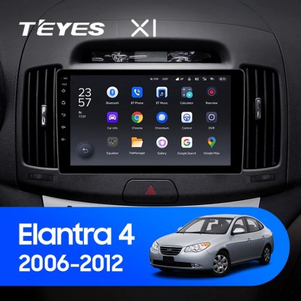 Автомагнитола TEYES для Hyundai Elantra 4  2006-2011, X1, 4G + WiFi