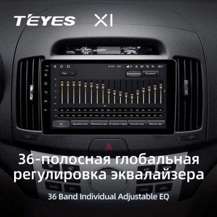 Автомагнитола TEYES для Hyundai Elantra 4  2006-2011, X1, 4G + WiFi