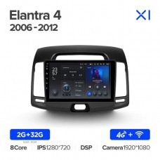 Автомагнитола TEYES для Hyundai Elantra 4  2006-2011, X1, 4G + WiFi