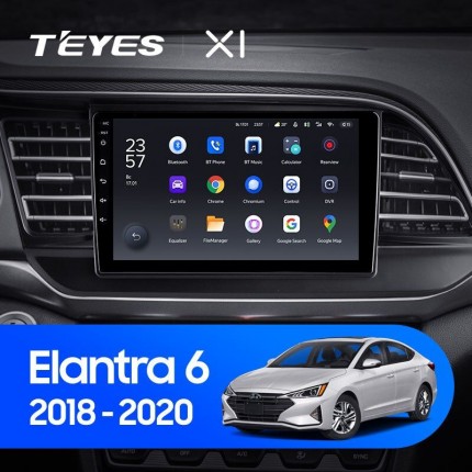 Автомагнитола TEYES для Hyundai Elantra 6 2018-2020, X1, WiFi