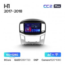 Автомагнитола TEYES для Hyundai H1 2 2017-2018, CC2 Plus, 3G+32G