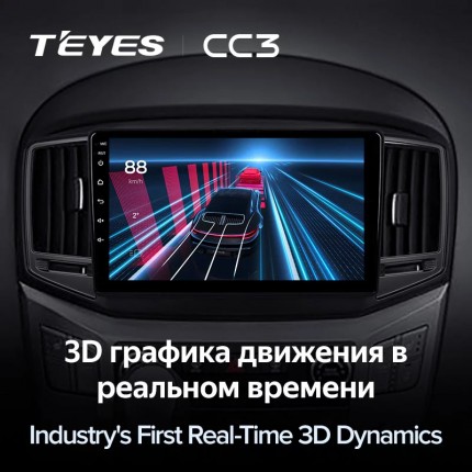 Автомагнитола TEYES для Hyundai H1 2 2017-2018, CC3, 4G+32G