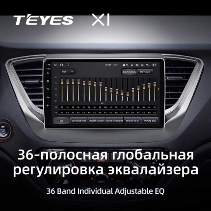 Автомагнитола TEYES для Hyundai Solaris 2 2017-2018, X1, 4G + WiFi