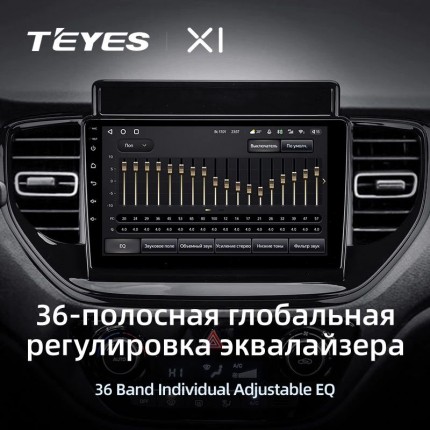 Автомагнитола TEYES для Hyundai Solaris 2 2020-2021, X1, 4G + WiFi