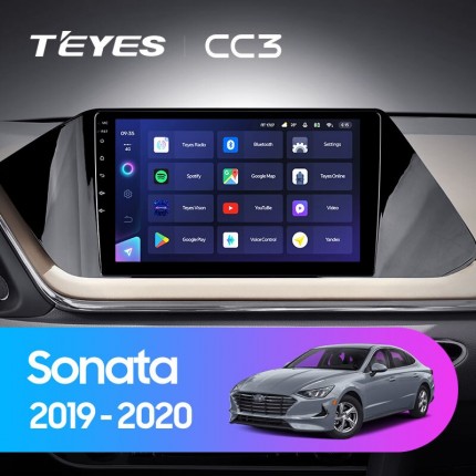 Автомагнитола TEYES для Hyundai Sonata 2019-2020, CC3, 4G+32G