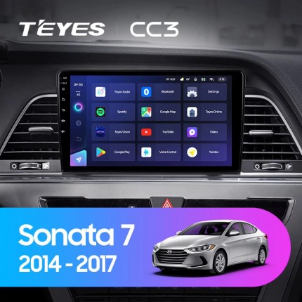 Автомагнитола TEYES для Hyundai Sonata 7 2014-2017, CC3,4G+32G