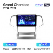 Автомагнитола TEYES для Jeep Grand Cherokee 2010-2013, CC2 Plus, 3G+32G