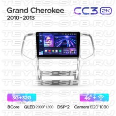 Автомагнитола TEYES для Jeep Grand Cherokee 2010-2013, CC3 2K, 3G+32G