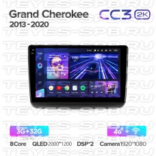 Автомагнитола TEYES для Jeep Grand Cherokee 2013-2020, CC3 2K, 3G+32G
