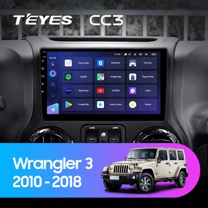 Автомагнитола TEYES для Jeep Wrangler 3 2010-2018, CC3, 4G+32G