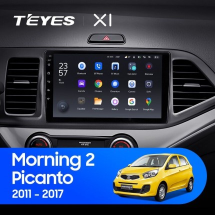 Автомагнитола TEYES для KIA Morning Picanto 2 2011-2017, X1, 4G + WiFi