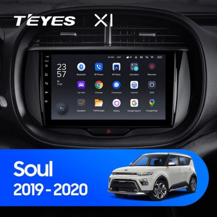 Автомагнитола TEYES для KIA Soul 2019-2021, X1, 4G + WiFi