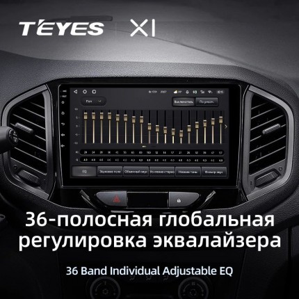 Автомагнитола TEYES для Lada XRAY 2015-2019, X1, 4G + WiFi