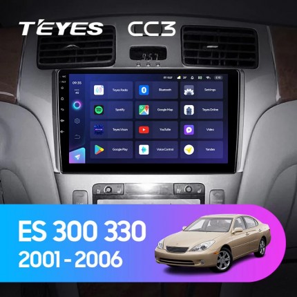 Автомагнитола TEYES для Lexus ES300 330 2001-2006, CC3,4G+32G