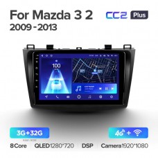 Автомагнитола TEYES для Mazda 3 2 2009-2013, CC2 Plus, 3G+32G