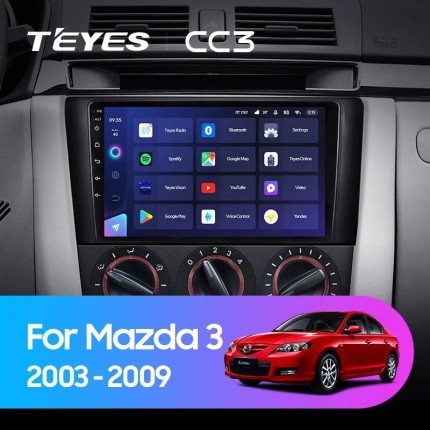 Автомагнитола TEYES для Mazda 3 2003-2009, CC3, 4G+32G