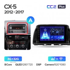 Автомагнитола TEYES для Mazda CX-5 2012-2015, CC2 Plus, 3G+32G