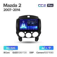 Автомагнитола TEYES для Mazda 2 2007-2014, CC2 Plus, 3G+32G