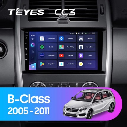 Автомагнитола TEYES для Mercedes-Benz B-Class 2005-2011, CC3, 4G+32G