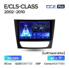 Автомагнитола TEYES для Mercedes-Benz E CLS Class 2002-2010, CC2 Plus, 3G+32G