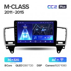 Автомагнитола TEYES для Mercedes-Benz M-Class 2011-2015, CC2 Plus, 3G+32G
