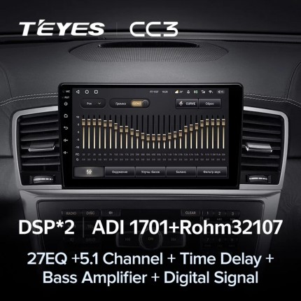 Автомагнитола TEYES для Mercedes-Benz M-Class 2011-2015, CC3,4G+32G