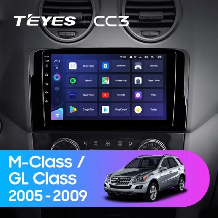 Автомагнитола TEYES для Mercedes-Benz M-Class GL Class 2005-2009, CC3, 4G+32G