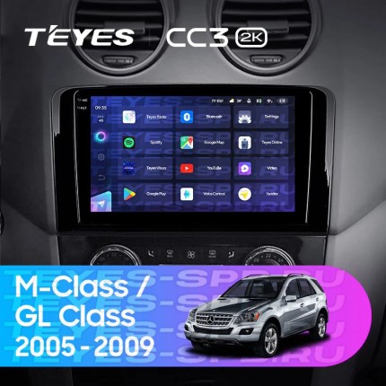 Автомагнитола TEYES для Mercedes-Benz M-Class GL Class 2005-2009, CC3 2K, 3G+32G