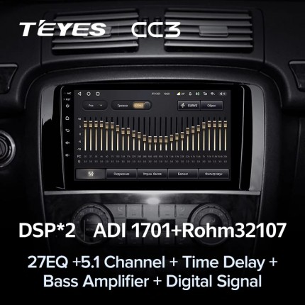 Автомагнитола TEYES для Mercedes-Benz R-Class 2005-2017, CC3, 4G+32G