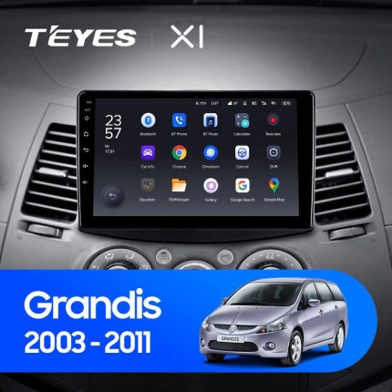 Автомагнитола TEYES для Mitsubishi Grandis 2003-2011, X1, 4G + WiFi